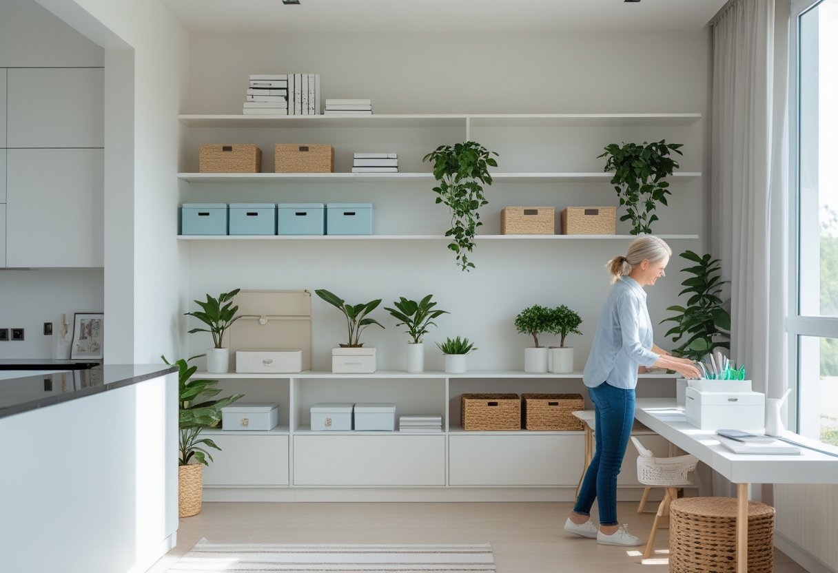 Sådan organiserer du dit hjem med stil og funktionalitet